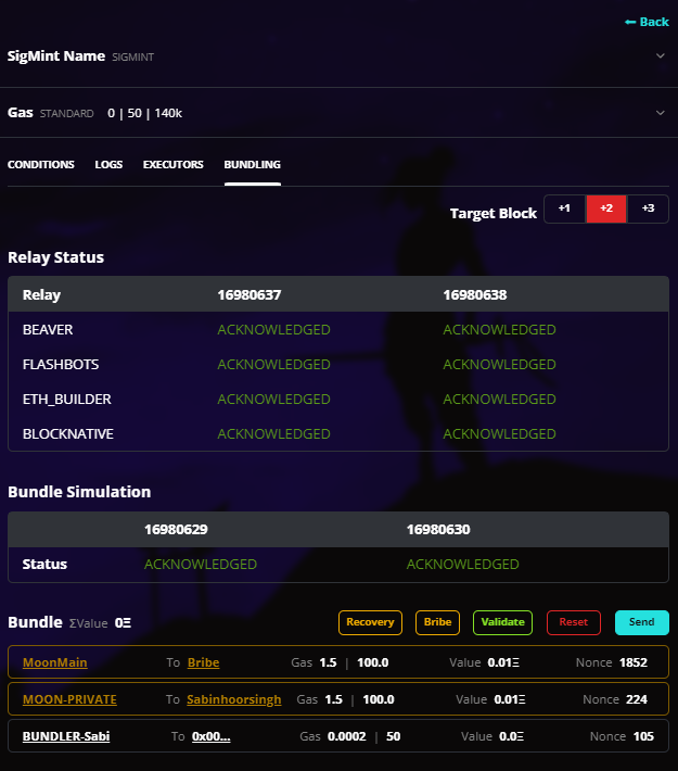 Sensei Bundling UI